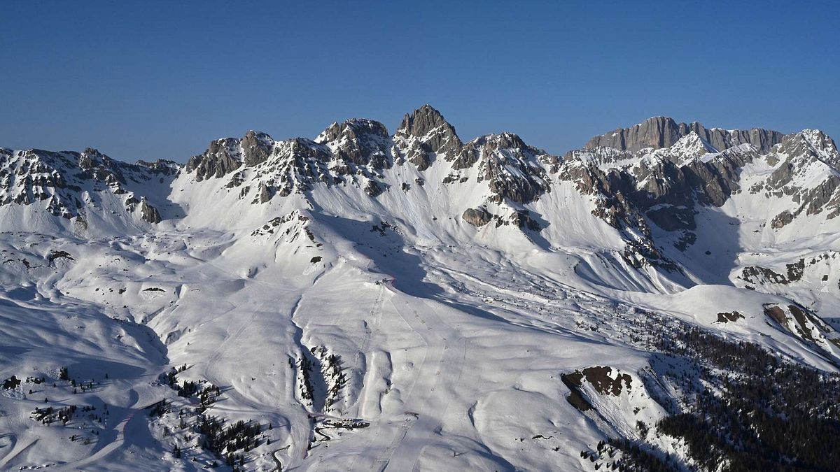 Dolomites geri dönüşü olmayan çizginin ötesinde