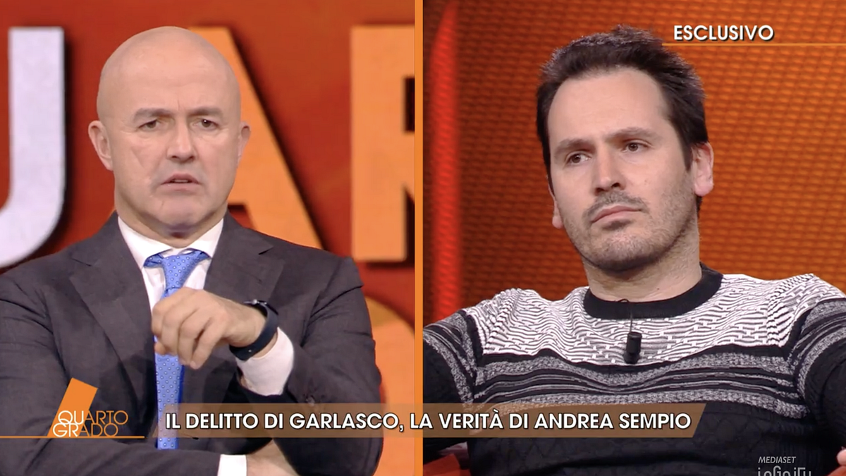 Suç Garlasco, Andrea Semplio: “DNA'da sessizim”