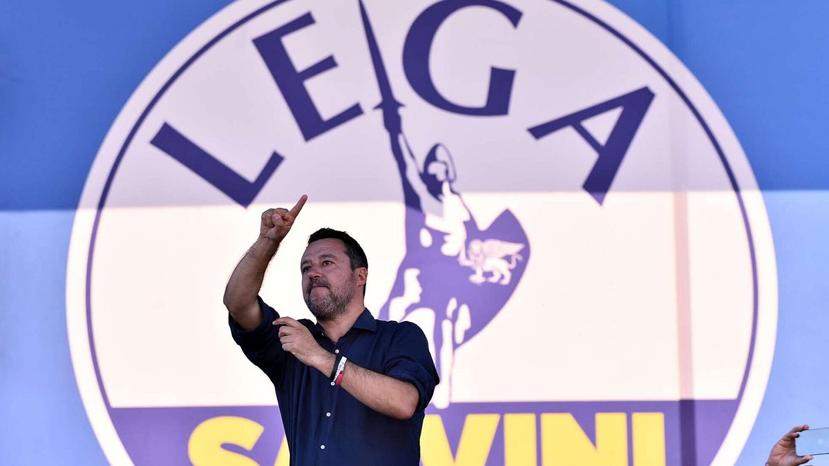 Floransa'daki Lega Kongresi devam ediyor, Salvini Single Aday