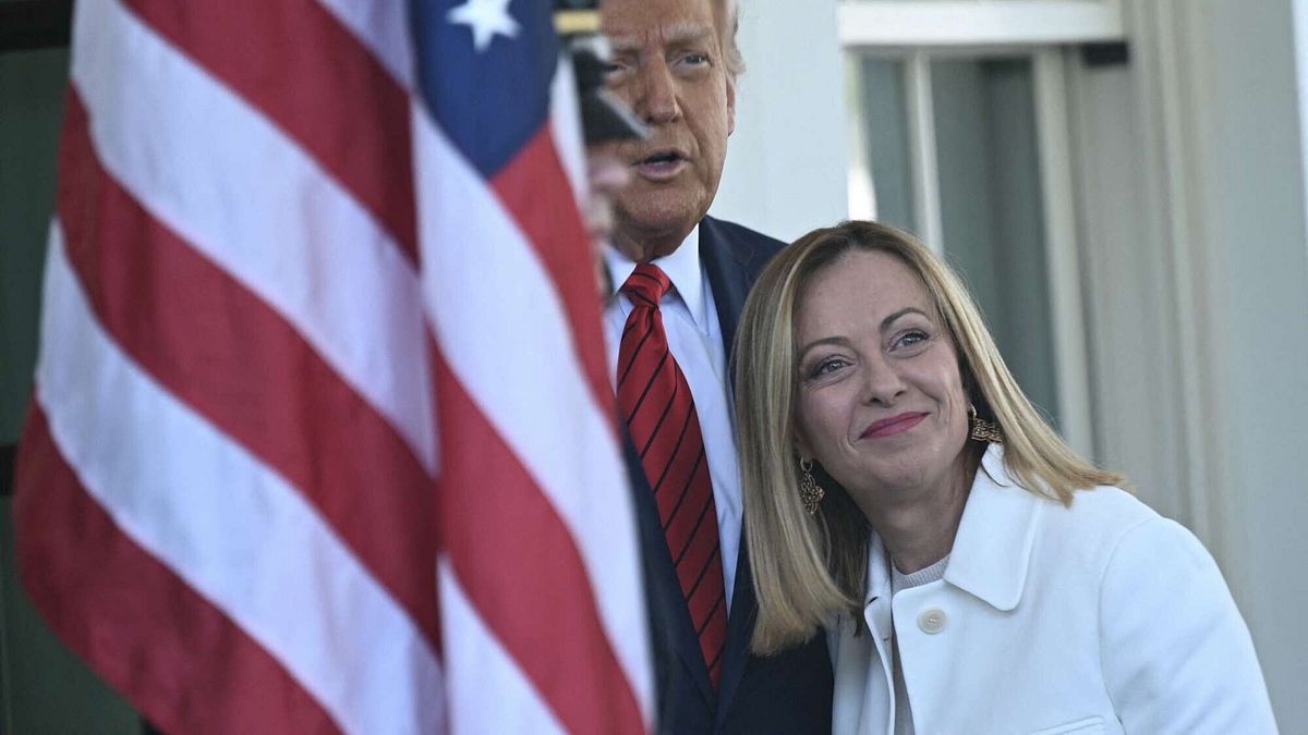 Trump Meloni'yi memnuniyetle karşılıyor: “Bu harika bir insan”