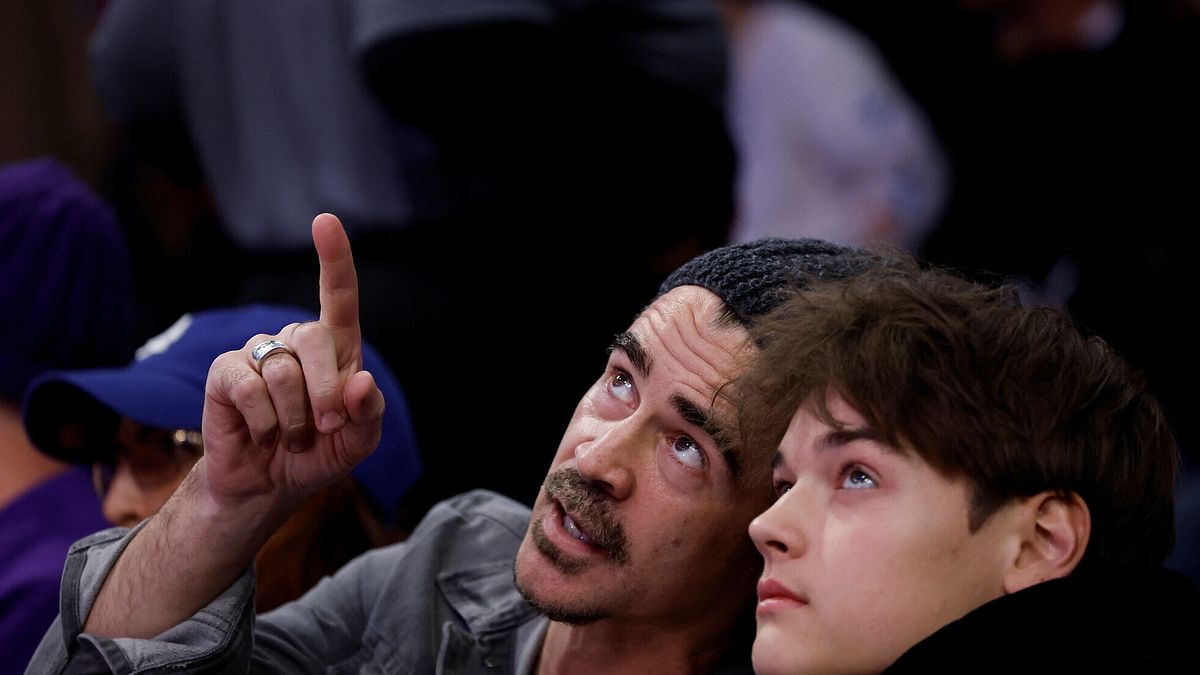 Colin Farrell, hasta oğlu korunan bir yapıya yerleştirildi
