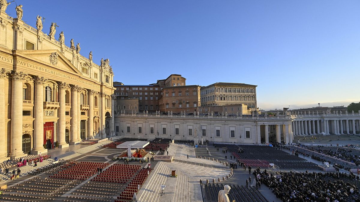 Papa Francis'in son vedası, Cenaze Live