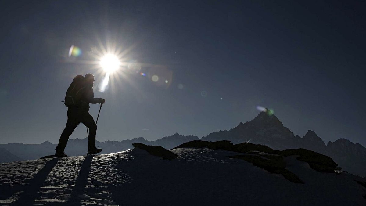 Bir kayak dağcısı ölü olan Monviso'ya (Cuneo) düşüyor
