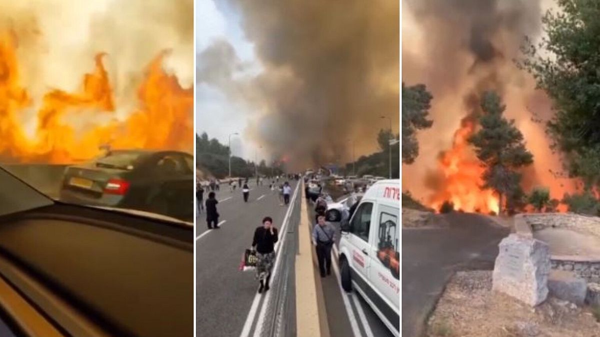 Incendi a Gerusalemme, Israele dichiara l