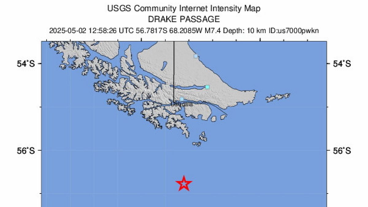 cile terremoto di magnitudo 7 4 nel sud del paese   rientra l  allarme tsunami