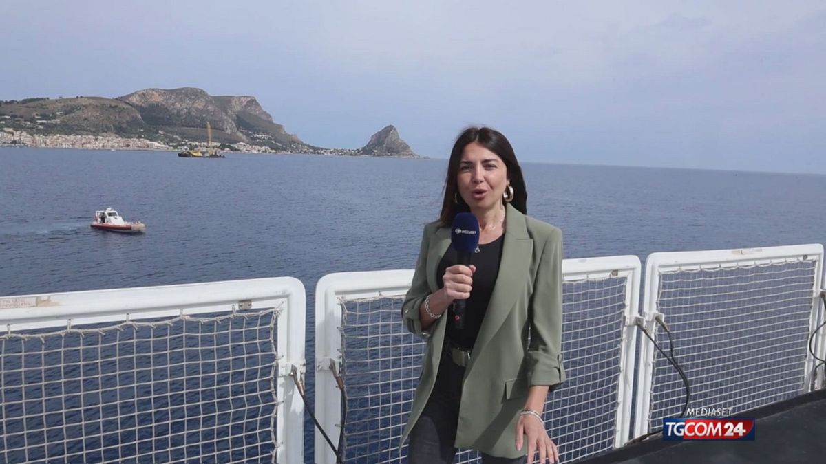 recupero bayesian il reportage dalla nave della guardia costiera che avrà il compito di vigilare sull  intera area