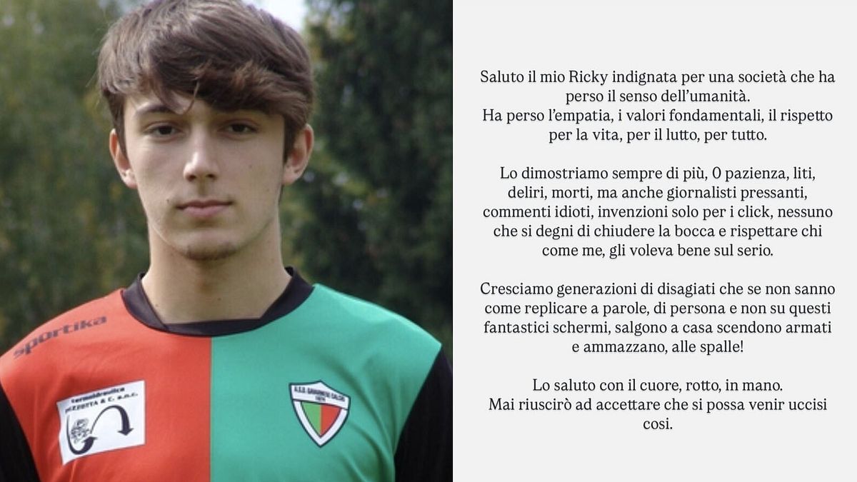 Riccardo Claris accoltellato a Bergamo, lo sfogo della sorella: "Niente giustifica l