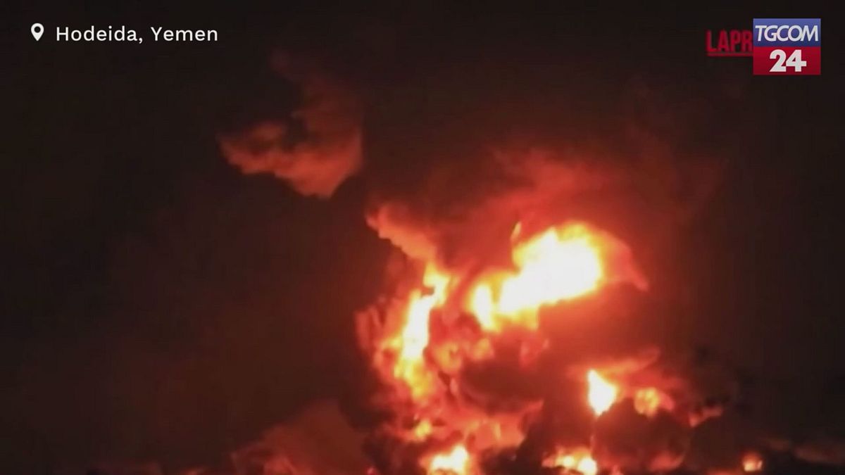 yemen attacco israeliano sul porto di hodeida