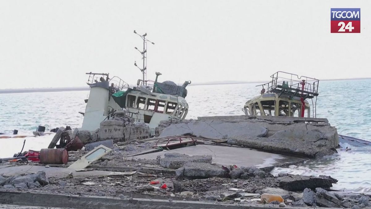 Yemen, il porto di Hodeida dopo l