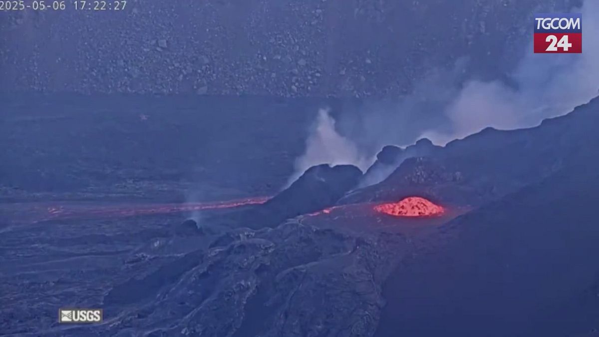 hawaii il timelapse della nuova eruzione del vulcano kilauea