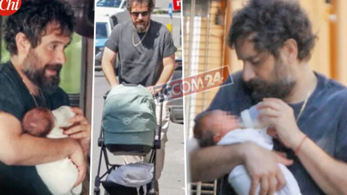 Tommaso Paradiso Baba versiyonunda Anna kollarında