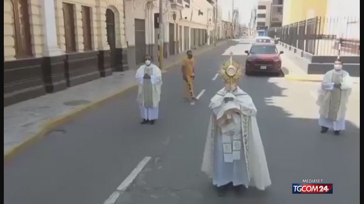 Papa Leone XIV, la benedizione per Chiclayo (Perù) in piena pandemia