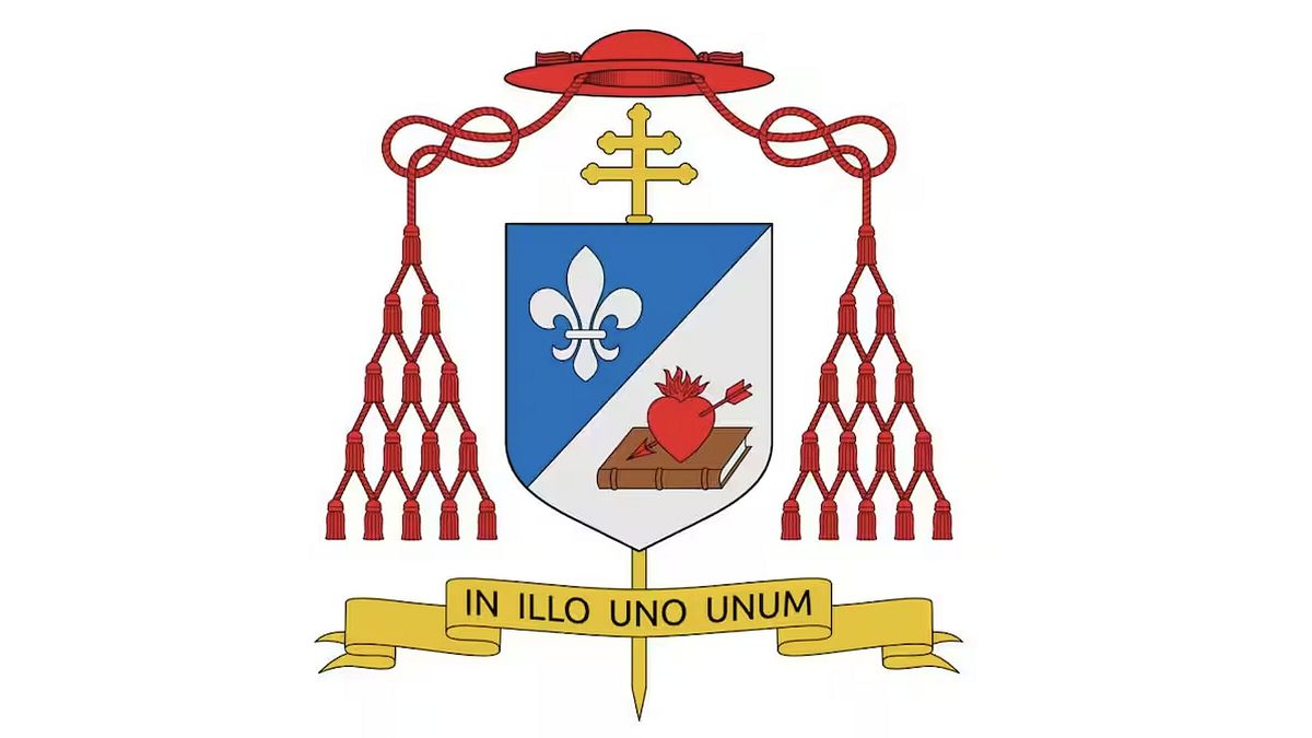 Robert Francis Prevost, lo stemma e il motto del cardinale diventato Papa Leone XIV