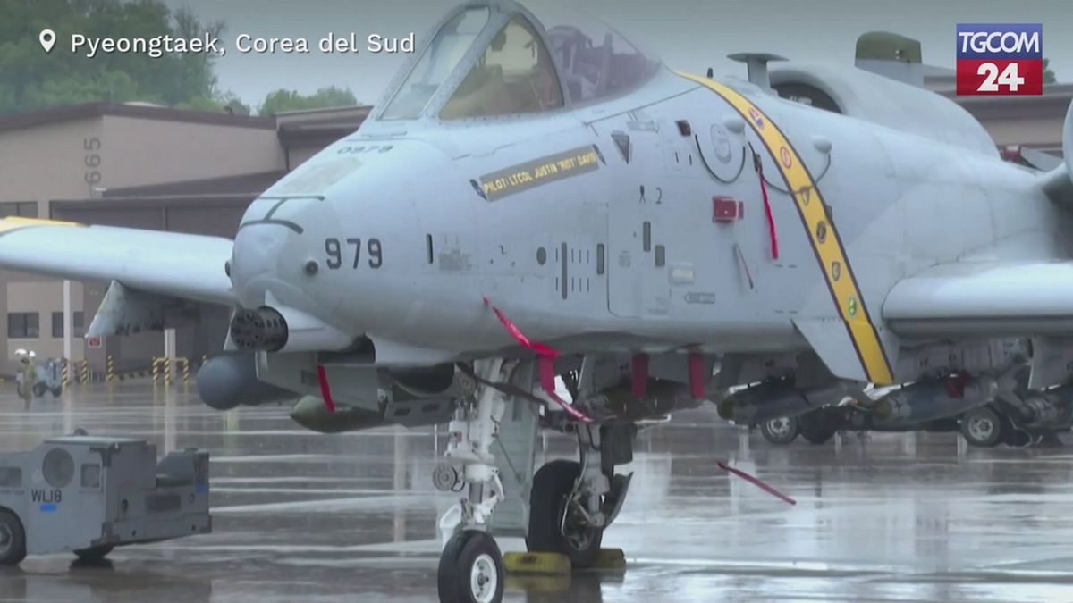 Corea del Sud, lo spettacolo aereo dell