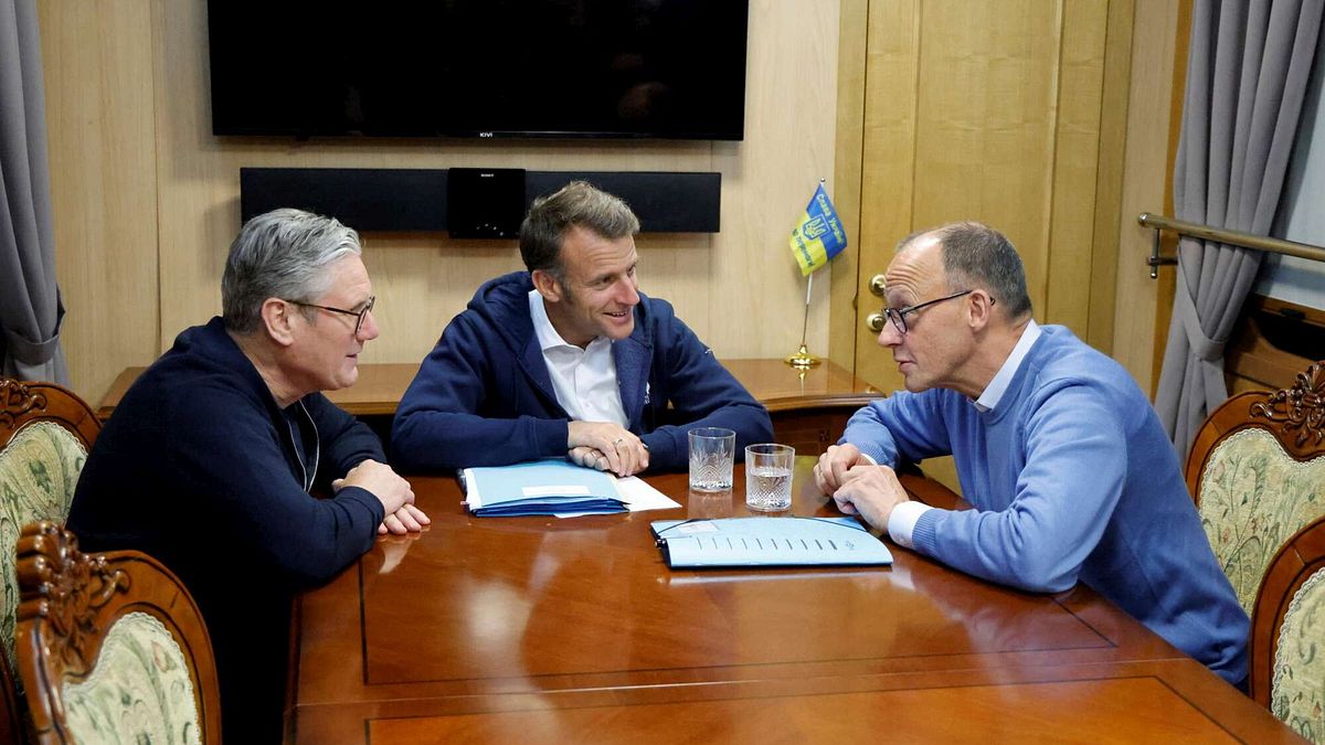 Ucraina: Macron, Merz, Starmer e Tusk insieme a Kiev da Zelensky | Pressioni sulla Russia: "Putin accetti la tregua"
