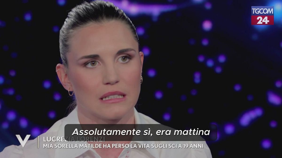 Lucrezia Lorenzi ricorda la scomparsa della sorella Matilde: 