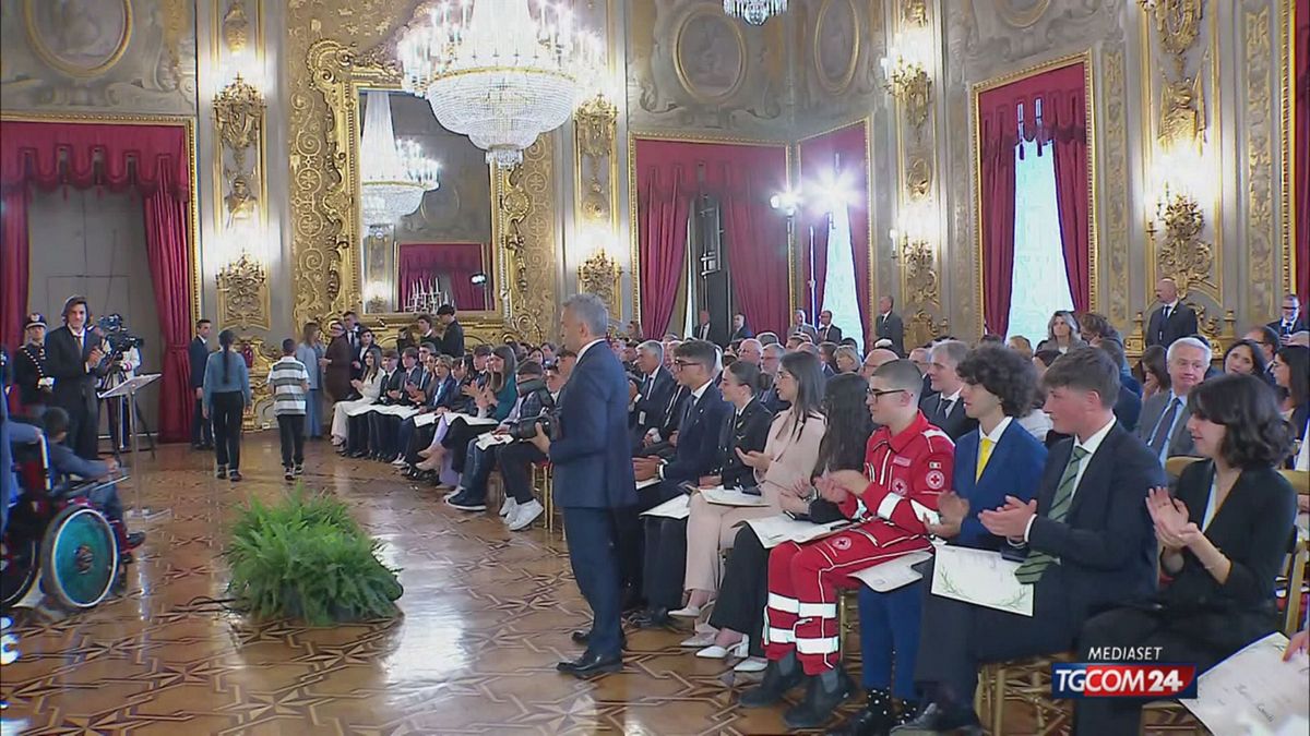 Mattarella Rears Gençleri, işte Alfieri della Haber