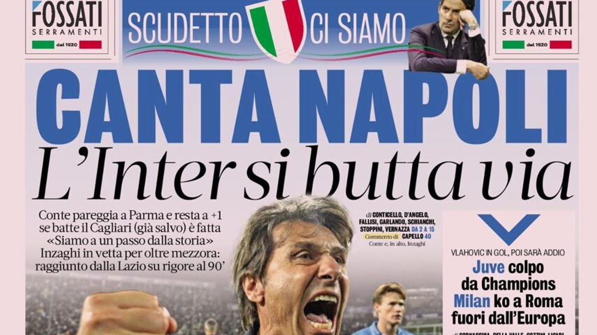 I giornali: lunedì 19 maggio 2025