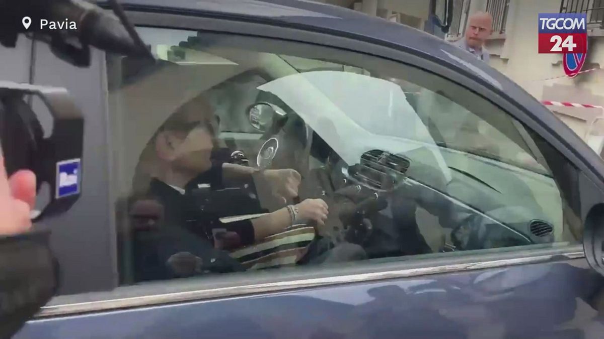 delitto di garlasco l arrivo di alberto stasi al tribunale di pavia