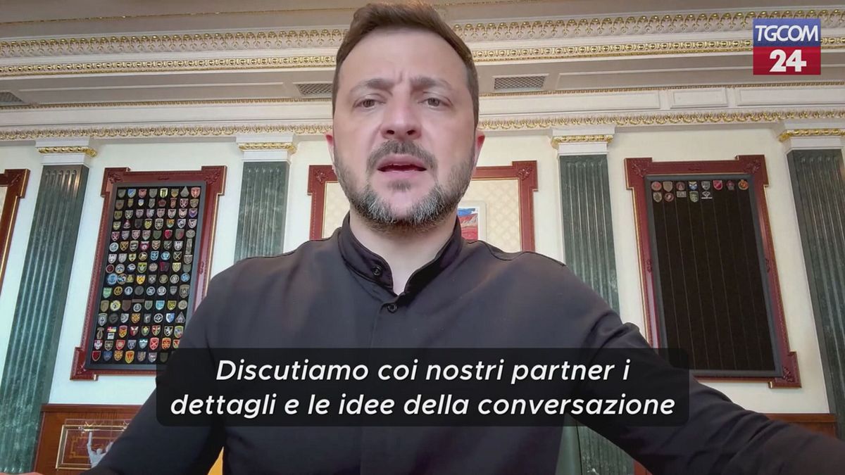 Zelensky: "Discuto con i partner europei dei dettagli della telefonata con Trump"