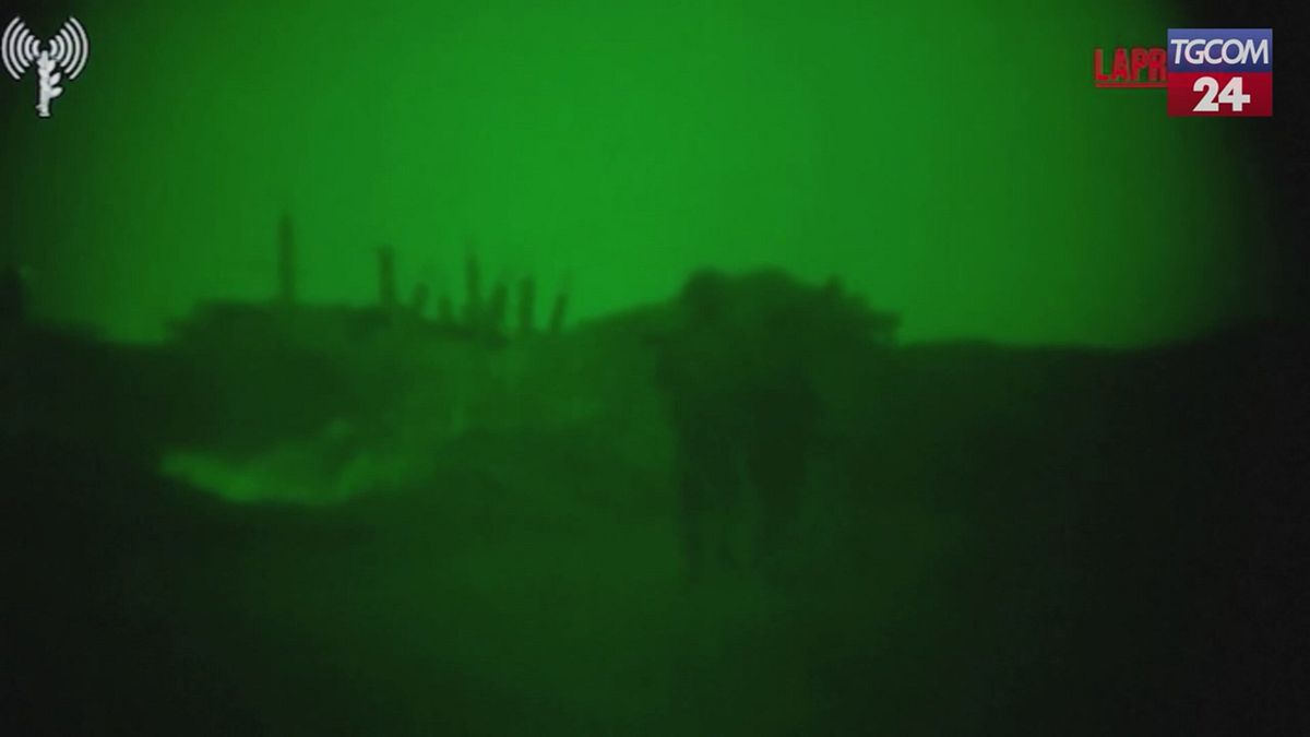 striscia di gaza le operazioni dell esercito israeliano oltre 100 obiettivi colpiti