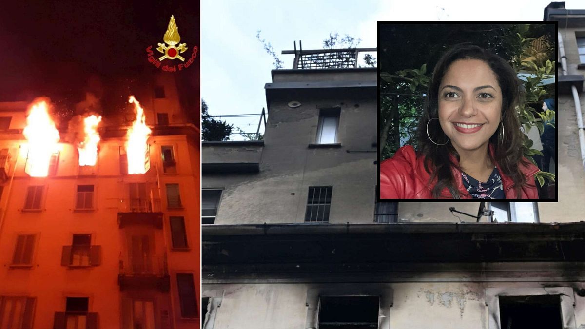 Incendio a Milano, donna si lancia dal quarto piano e muore | Il compagno fermato per omicidio volontario