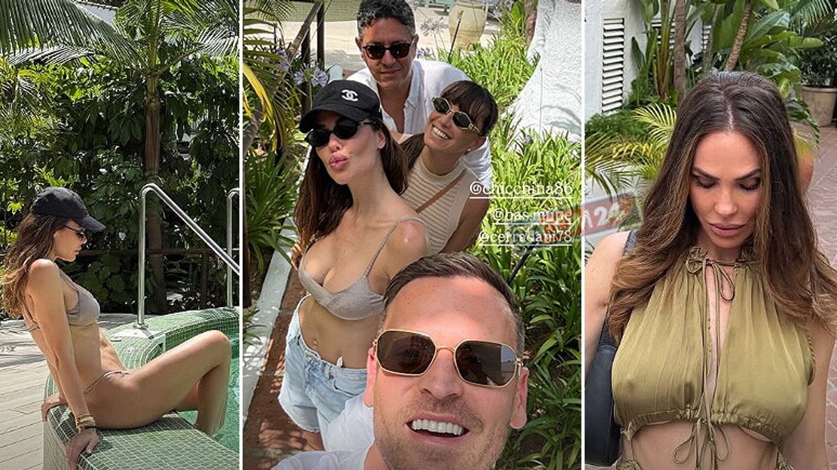 Ilany Blasi Süper Seksi Bastian Muller ile Marbella'da Tatilde