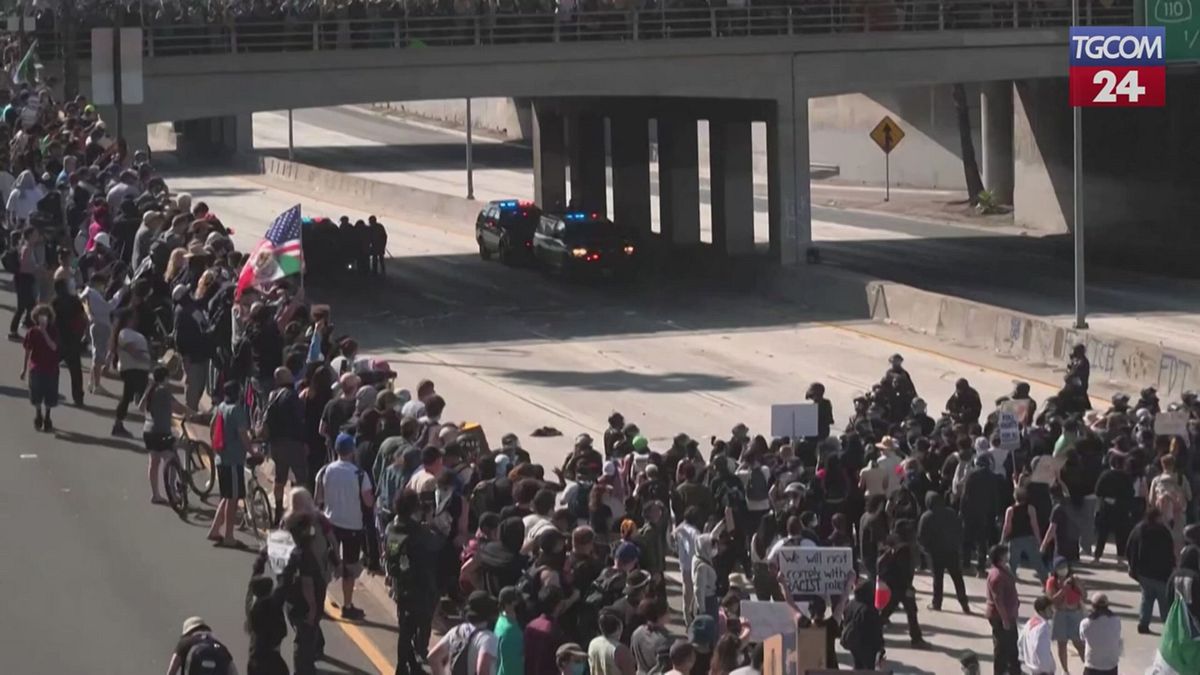 Proteste a Los Angeles, l