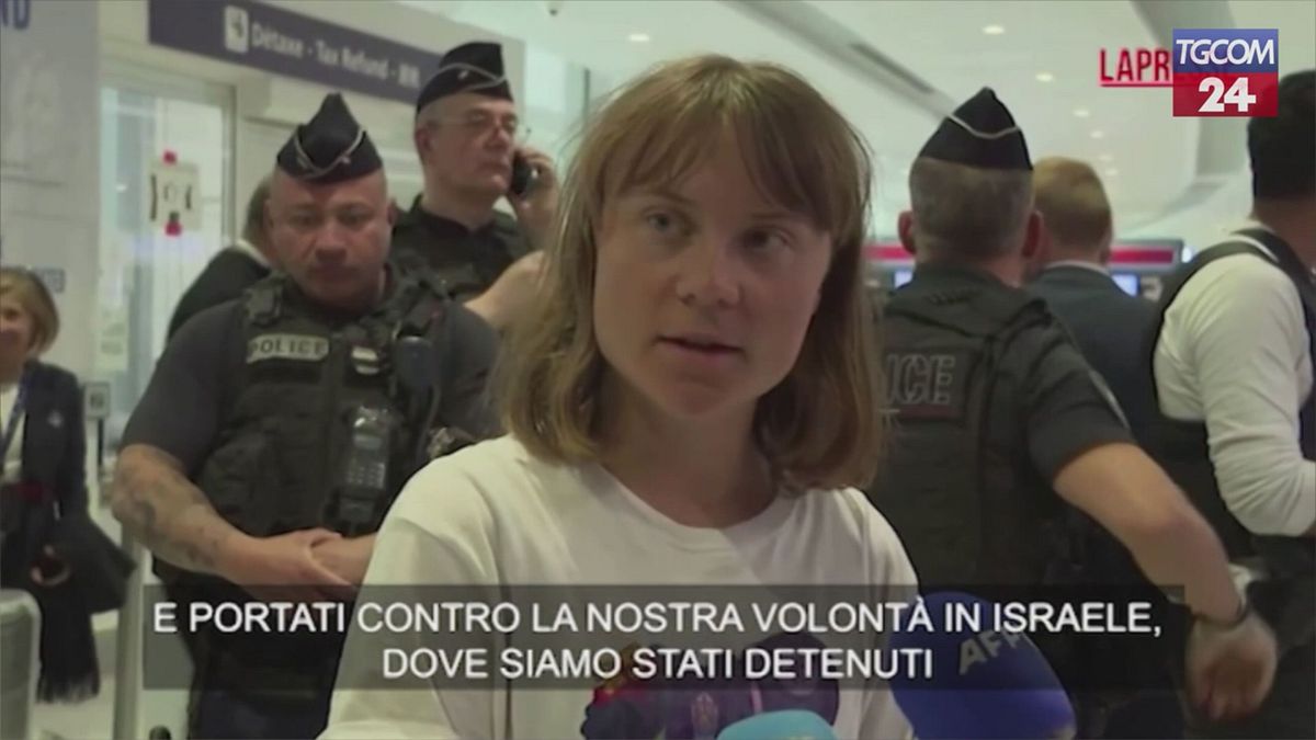 Greta Thunberg: "Israele ci ha rapiti in acque internazionali"