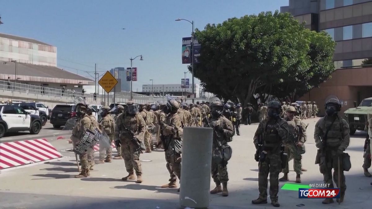 Los Angeles, Trump: "Se non avessi inviato le truppe..."