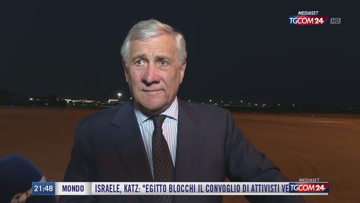tajani adam sta bene nonostante le ferite mai facile far uscire persone da gaza