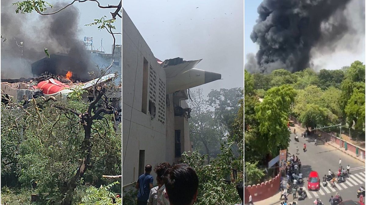 India, precipita aereo con 242 persone a bordo: era diretto a Londra | Oltre 300 morti | Lo schianto su uno studentato | L