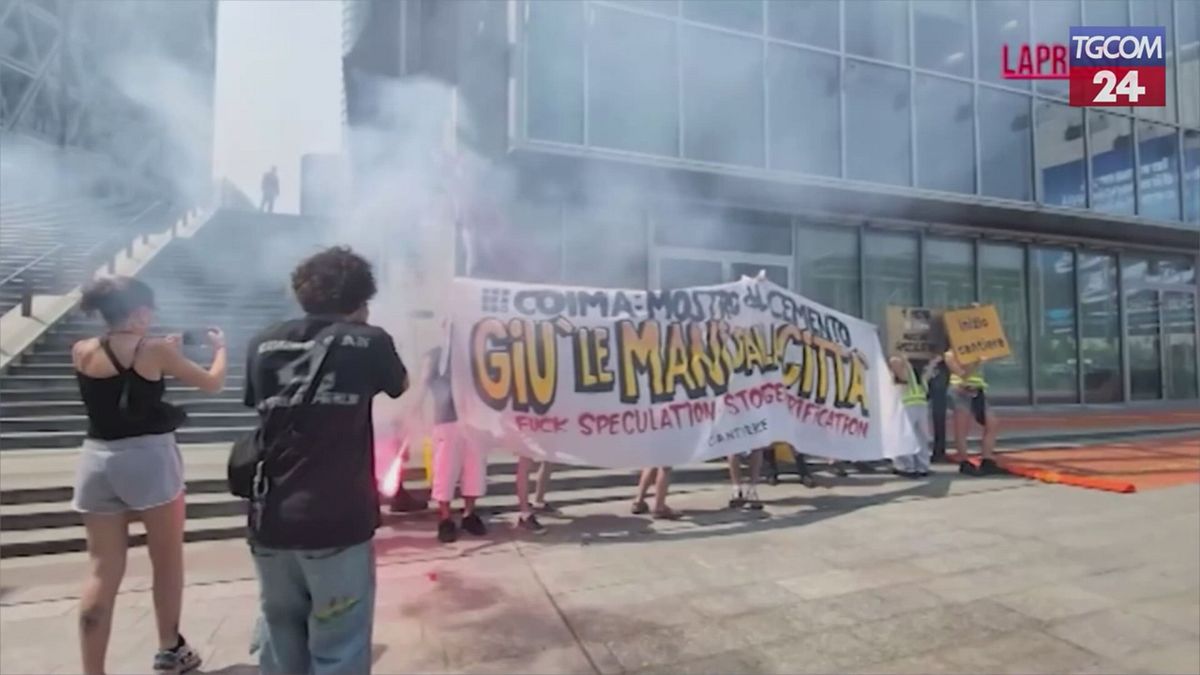 milano il corteo contro la speculazione edilizia