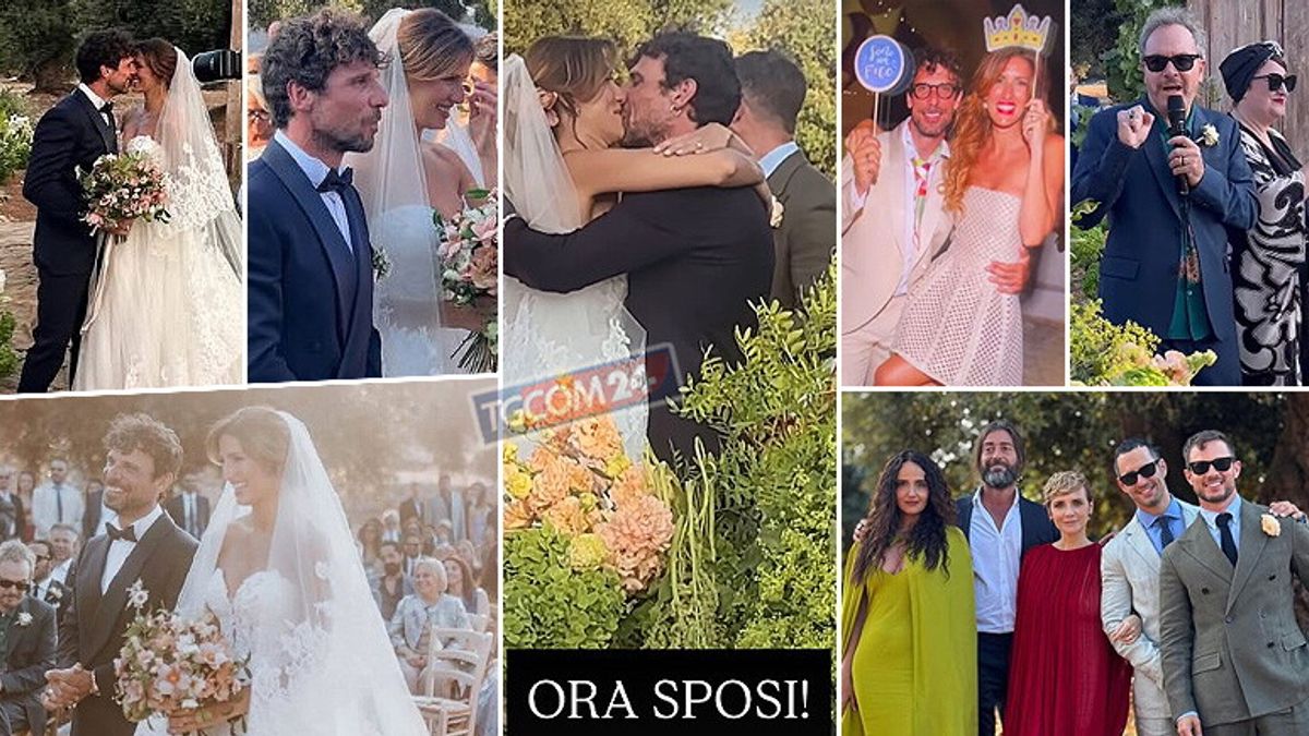 francesco montanari ha sposato federica sorino tutte le foto delle nozze in puglia