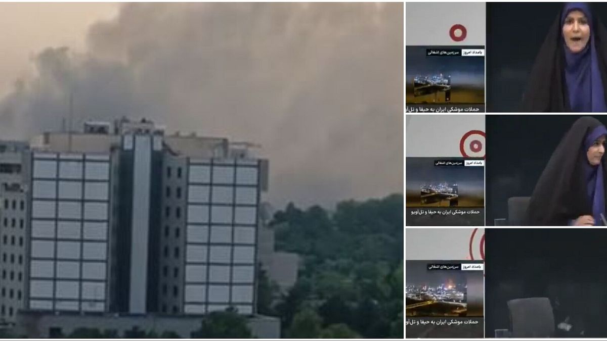 Nuovi raid di Israele su Teheran, colpita la tv di Stato | L