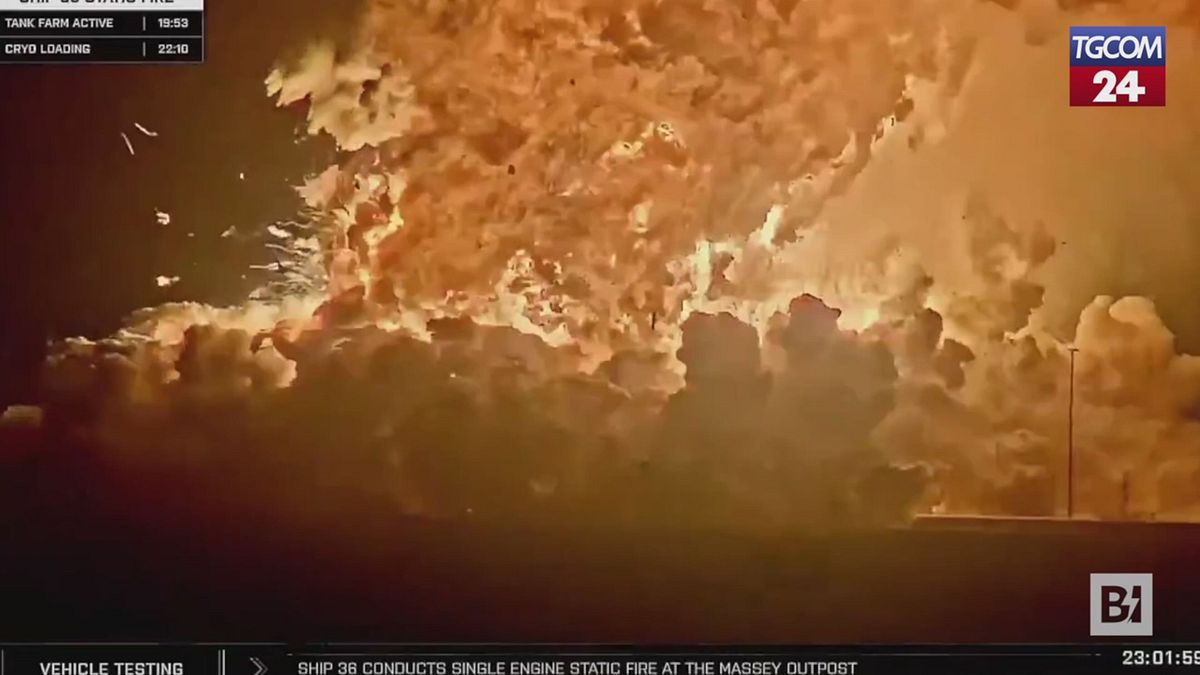 esplode in texas un razzo della spacex