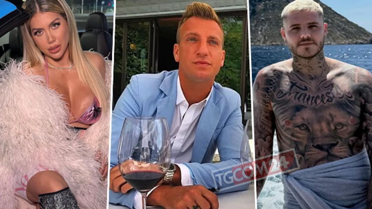 Maxi Lopez Wanda Nara ve Sides ile Mauro Icardi ile