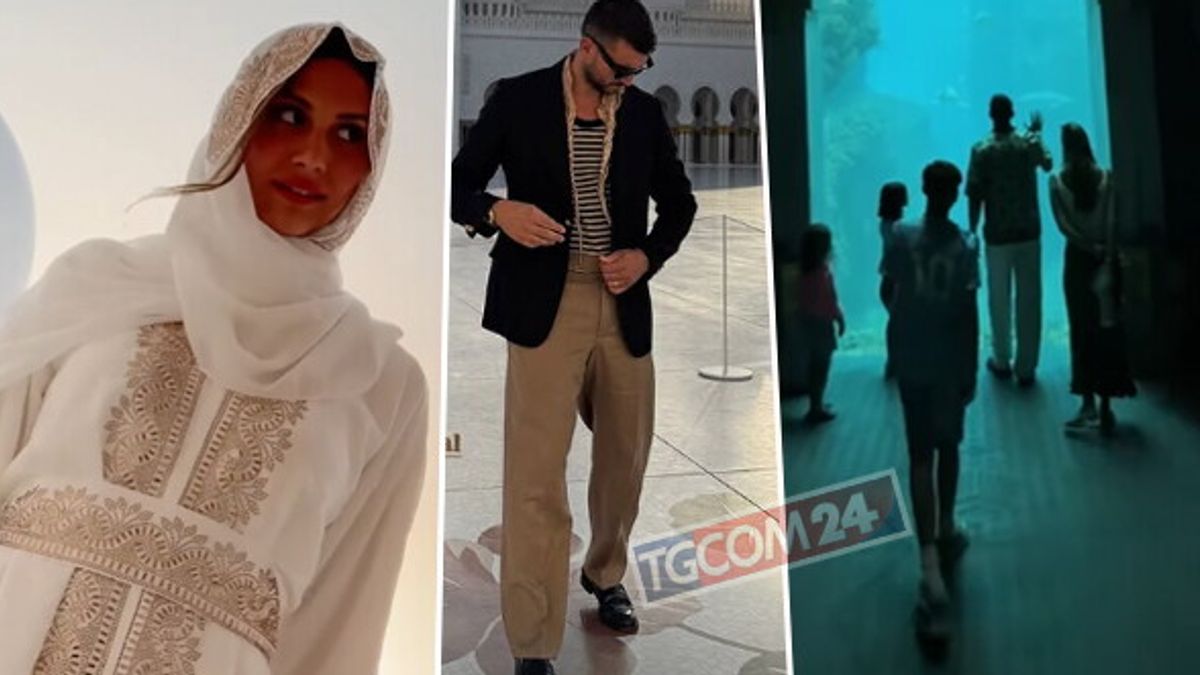 Abu Dabi'de Beatrice Valli ve Marco Fantini