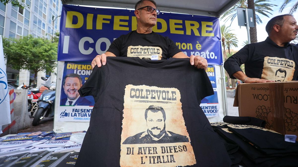 Açık silah motivasyonları beraat mattteo salvini