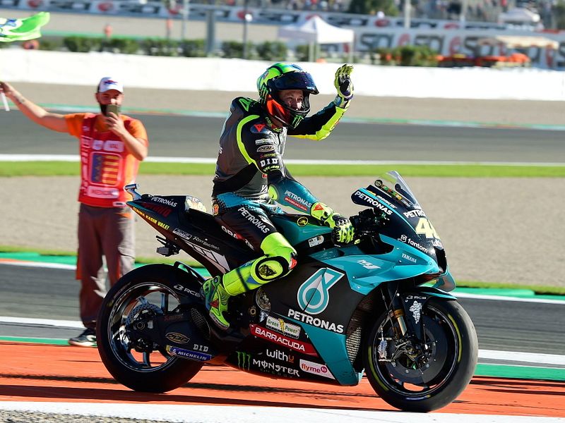 Memorabilia Valentino Rossi Foto Impresa Con Autógrafo De Valentino Rossi - Conmemorativa De Moto GP, Firma Preimpresa Memorabilia MotoGP