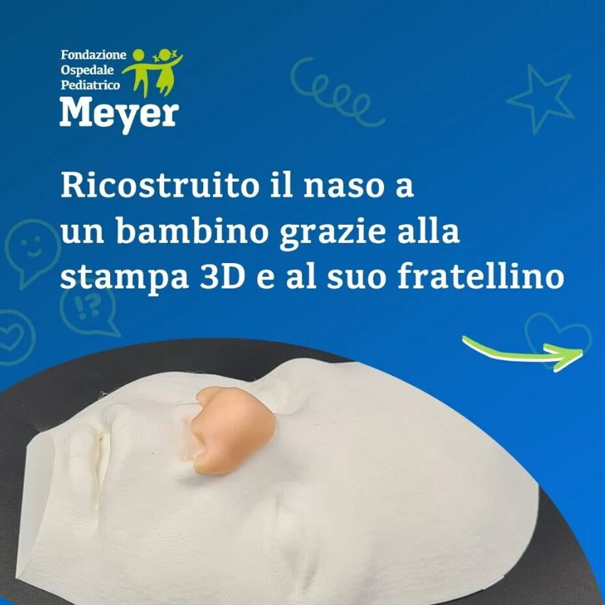 i nasi dei bambini sembrano grandi