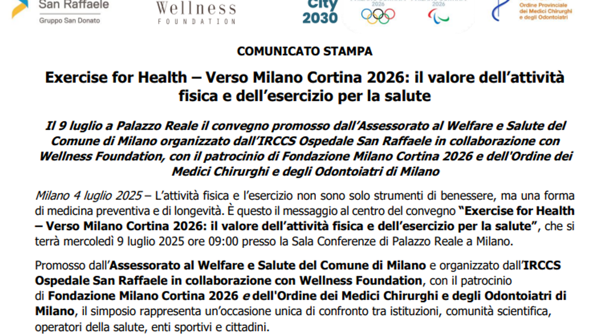  © Ufficio Stampa