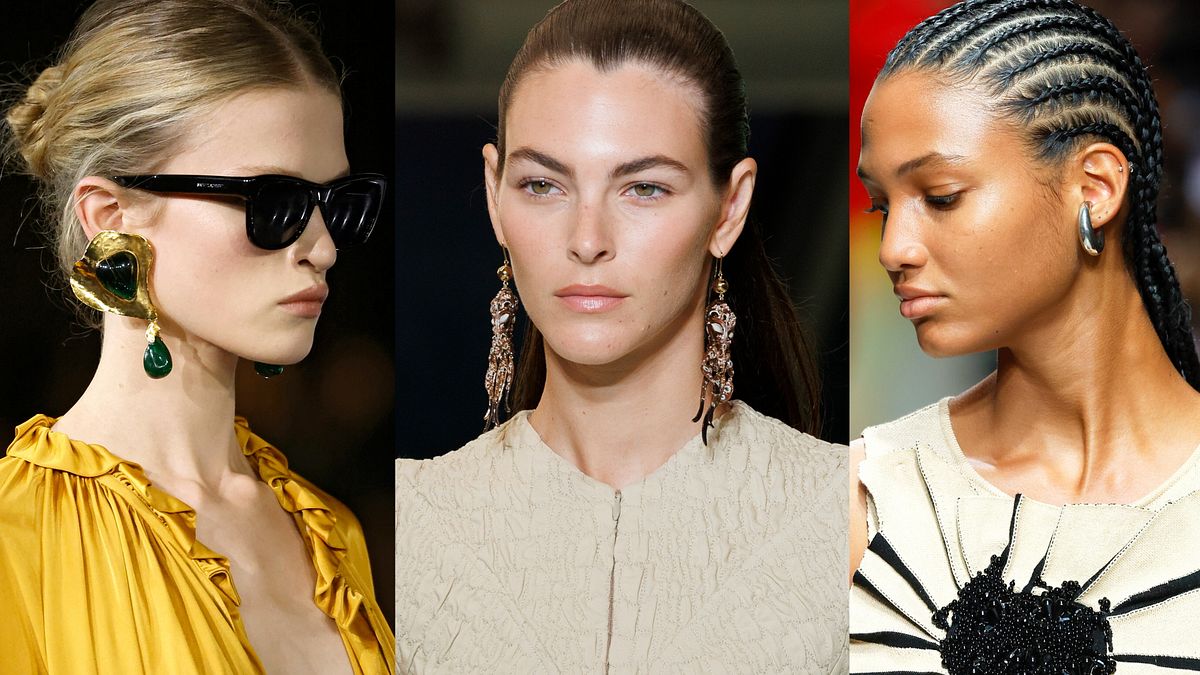 Capelli estate 2025, i look easy chic da copiare agli hair stylist delle sfilate: Saint Laurent, Tory Burch, Zomer © Catwalk Pictures
