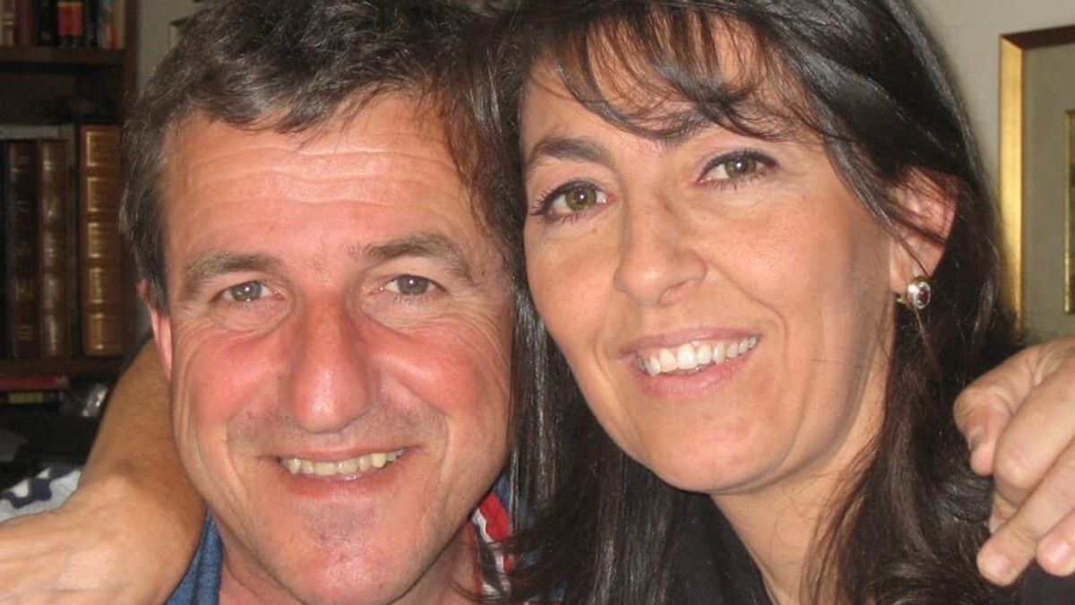 Anna Maria Romano con il marito Gabriele Palpacelli © Facebook