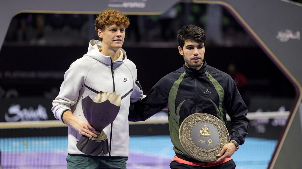 Sinner e Alcaraz © afp
