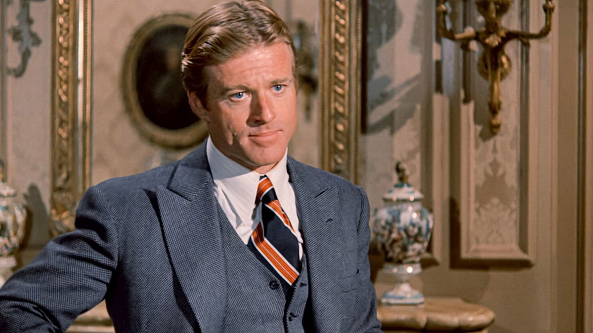 Robert Redford sul set de "La Stangata", 1973 © IPA