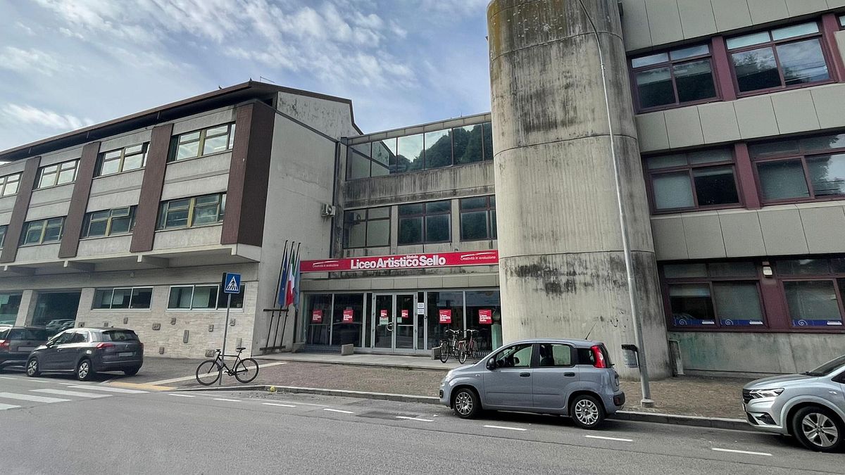 Il liceo artistico Sello di Udine © Ansa