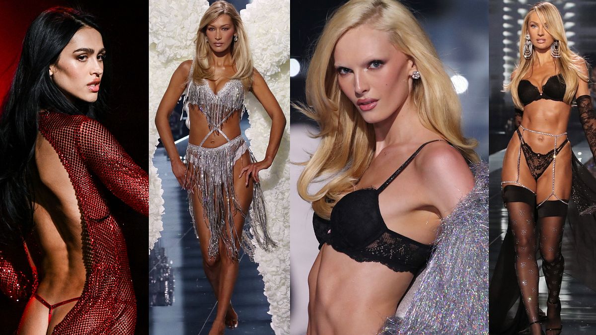 Victoria's Secret Fashion Show 2025, quattro look in passerella a New York © IPA