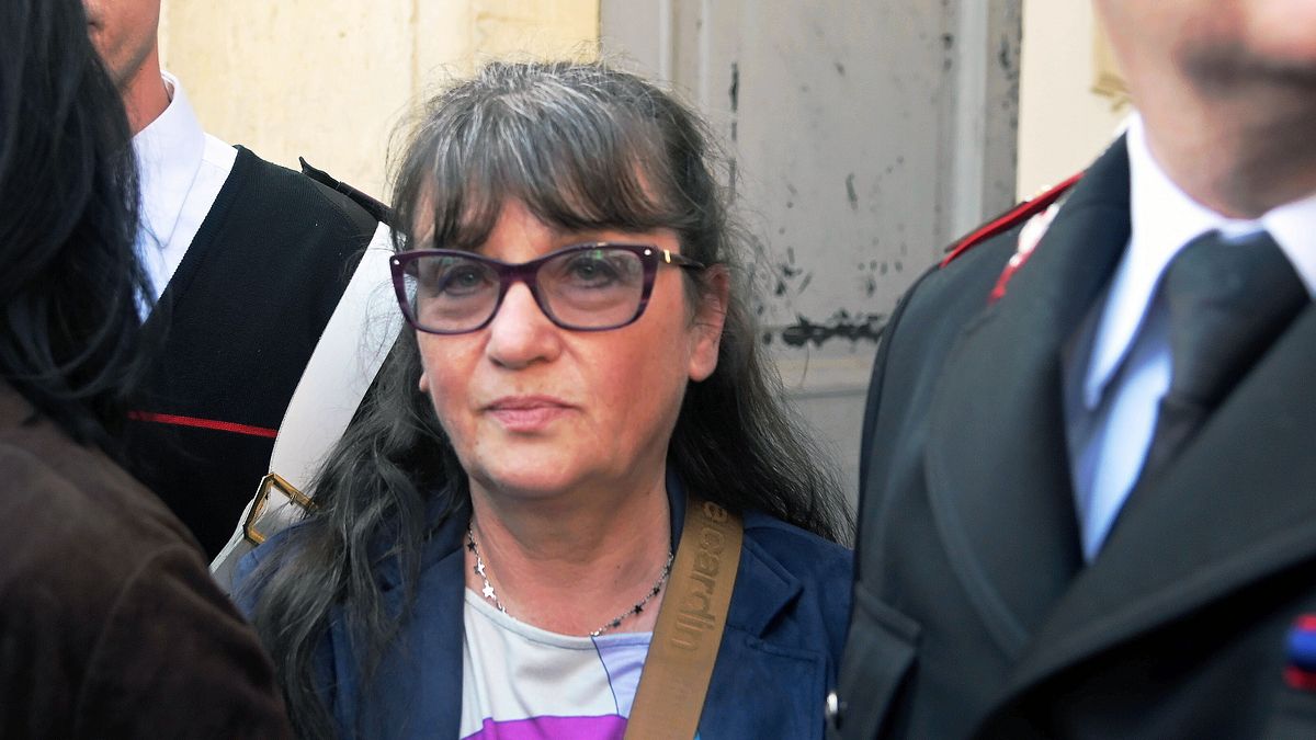Daniela Ferrari, la madre di Andrea Sempio  © IPA