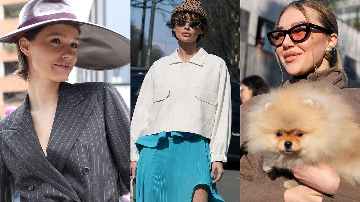 Milano Fashion Week: lo street style del pubblico delle sfilate © Catwalk Pictures